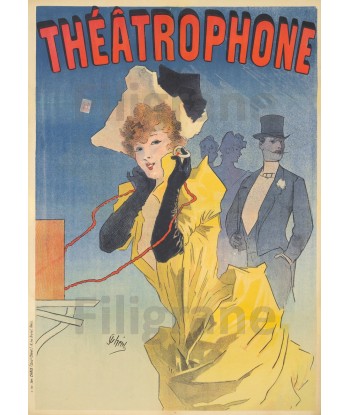 THEATROPHONE Rzgg-POSTER/REPRODUCTION d1 AFFICHE VINTAGE en ligne