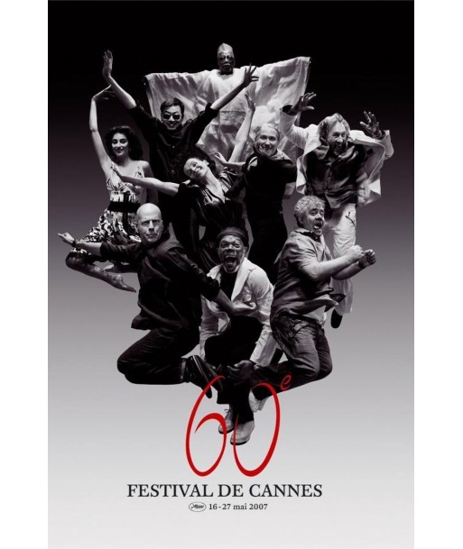 FESTIVAL de CANNES 2007 - BELLE AFFICHE ORIGINALE 60x80cm Etat Neuf pas cher chine