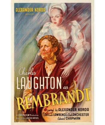 REMBRANDT FILM Rffp-POSTER/REPRODUCTION d1 AFFICHE VINTAGE store