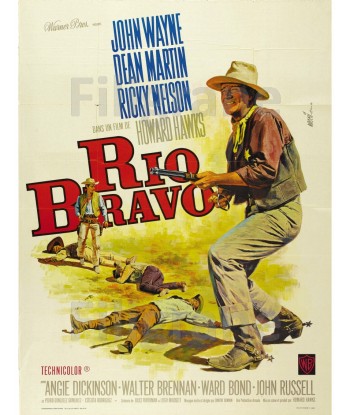 RIO BRAVO FILM Rtlv-POSTER/REPRODUCTION d1 AFFICHE VINTAGE en ligne