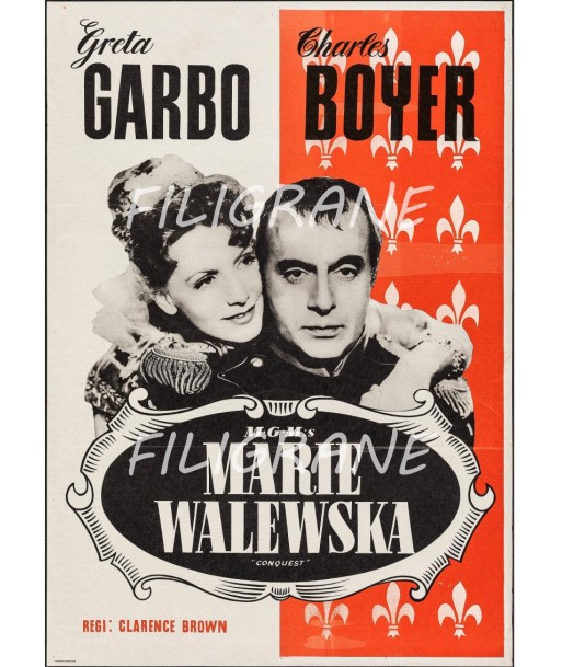 MARIE WALEWSKA FILM Rzjm-POSTER/REPRODUCTION d1 AFFICHE VINTAGE est présent 