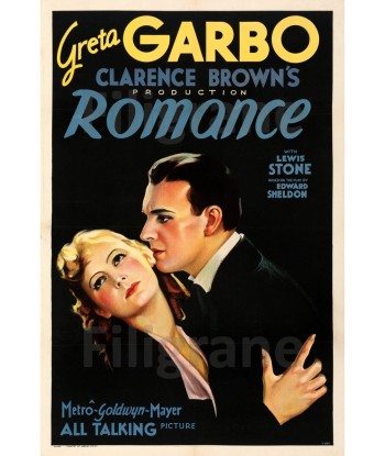 ROMANCE FILM Rkvc-POSTER/REPRODUCTION d1 AFFICHE VINTAGE de pas cher