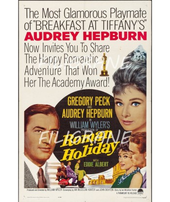 ROMAN HOLIDAY FILM Ruan-POSTER/REPRODUCTION d1 AFFICHE VINTAGE vous aussi creer 