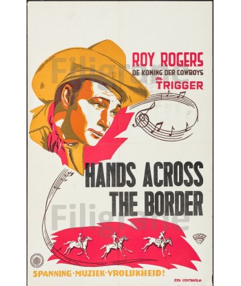 ROY ROGERS FILM Ryaw-POSTER/REPRODUCTION d1 AFFICHE VINTAGE Véritable concentré