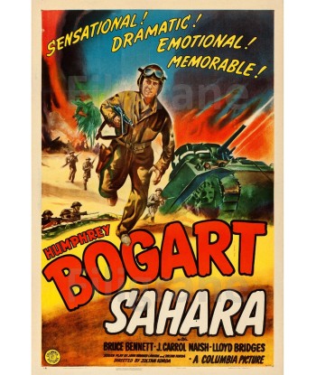 SAHARA FILM Rpfv-POSTER/REPRODUCTION d1 AFFICHE VINTAGE français