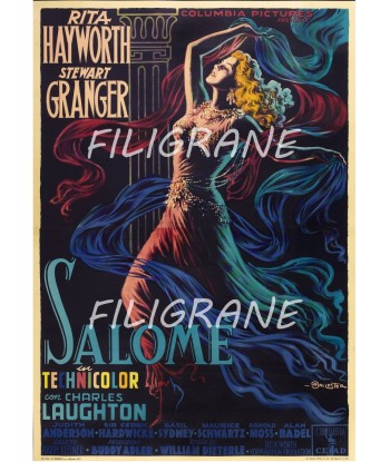 SALOMé FILM Rpqo-POSTER/REPRODUCTION d1 AFFICHE VINTAGE le des métaux précieux