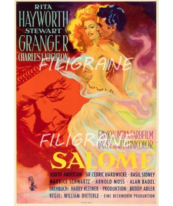 SALOMé FILM Rshu-POSTER/REPRODUCTION d1 AFFICHE VINTAGE Voir les baskets