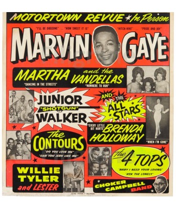 MARVIN GAYE FILM Rzfo-POSTER/REPRODUCTION d1 AFFICHE VINTAGE Dans la société mordern