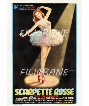 SCARPETTE ROSSE FILM Rhsd-POSTER/REPRODUCTION d1 AFFICHE VINTAGE soldes