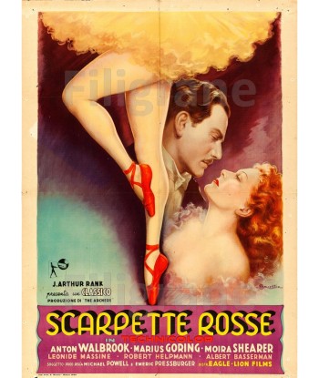 SCARPETTE ROSSE FILM Rzfk-POSTER/REPRODUCTION d1 AFFICHE VINTAGE Faites des économies