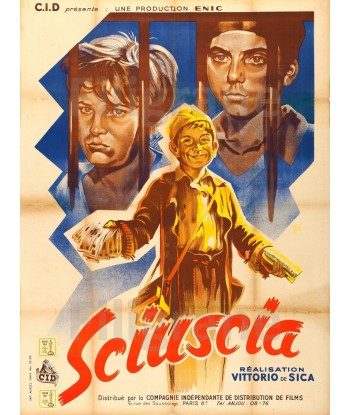 SCIUSCIA FILM Ramy-POSTER/REPRODUCTION d1 AFFICHE VINTAGE de France