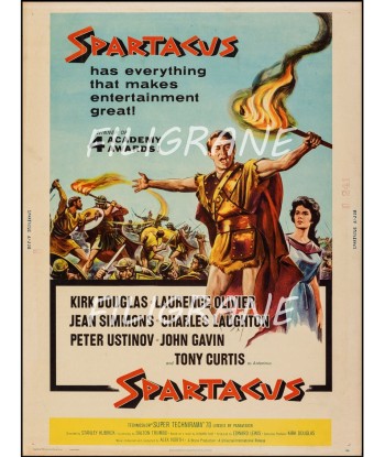 SPARTACUS FILM Rxhg-POSTER/REPRODUCTION d1 AFFICHE VINTAGE acheter en ligne