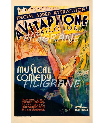 SPECTACLE AVITAPHONE COMéDIE Rpcp-POSTER/REPRODUCTION d1 AFFICHE VINTAGE france