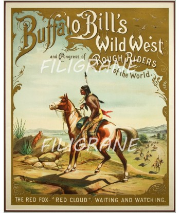 SPECTACLE BUFFALO BILL INDIEN Rrqu-POSTER/REPRODUCTION d1 AFFICHE VINTAGE En savoir plus