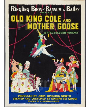 SPECTACLE OLD KING COLE MOTHER GOOSE Rnwn-POSTER/REPRODUCTION d1 AFFICHE VINTAGE À commander