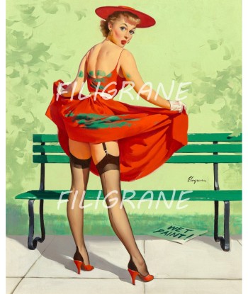 SPECTACLE PIN-UP Rvyl-POSTER/REPRODUCTION d1 AFFICHE VINTAGE votre restaurant rapide dans 