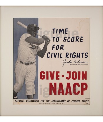 SPORT BASE BALL CIVIL RIGHTS Rtuw-POSTER/REPRODUCTION d1 AFFICHE VINTAGE Les êtres humains sont 