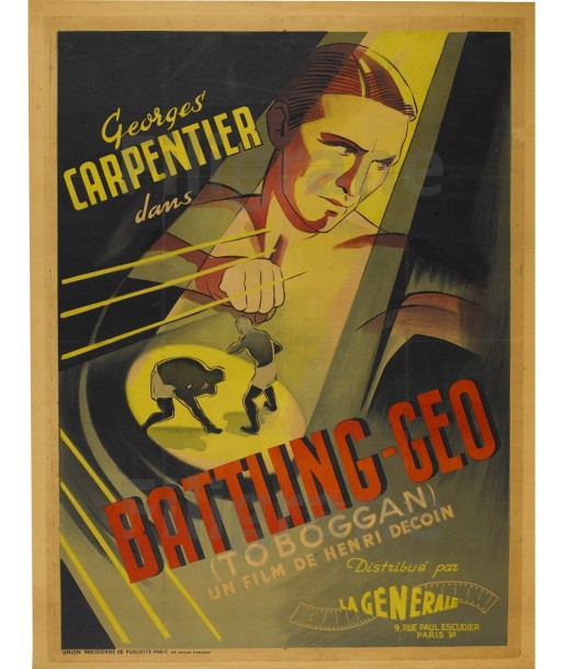 SPORT BOXE GEORGES CARPENTIER Rund-POSTER/REPRODUCTION d1 AFFICHE VINTAGE livraison gratuite