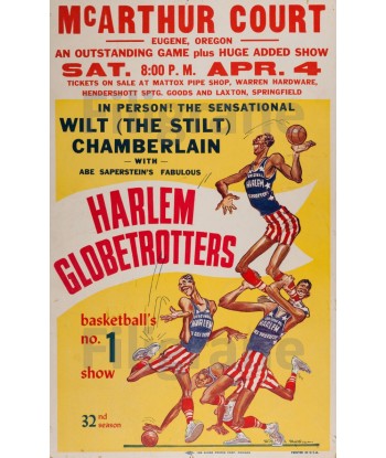 SPORT HARLEM GLOBETROTTERS Ryus-POSTER/REPRODUCTION d1 AFFICHE VINTAGE offre 