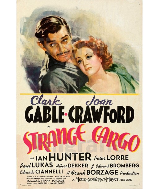 STRANGE CARGO FILM Rqbs-POSTER/REPRODUCTION d1 AFFICHE VINTAGE shop