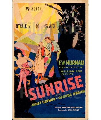 SUNRISE FILM Rwai-POSTER/REPRODUCTION d1 AFFICHE VINTAGE Les magasins à Paris et en Île-de-France