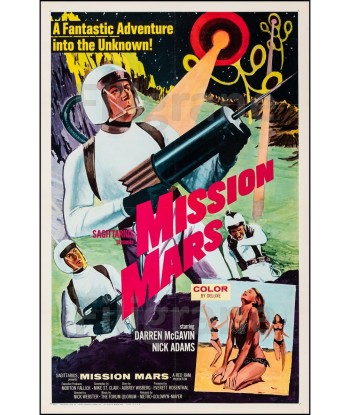 MISSION MARS FILM Rlvn-POSTER/REPRODUCTION d1 AFFICHE VINTAGE des créatures d'habitude