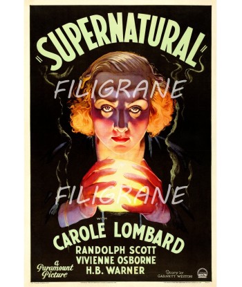 SUPERNATURAL FILM Rvfi-POSTER/REPRODUCTION d1 AFFICHE VINTAGE vente chaude votre 