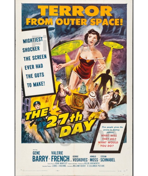 THE 27 th DAY FILM Rwnd-POSTER/REPRODUCTION d1 AFFICHE VINTAGE Comparez et commandez 