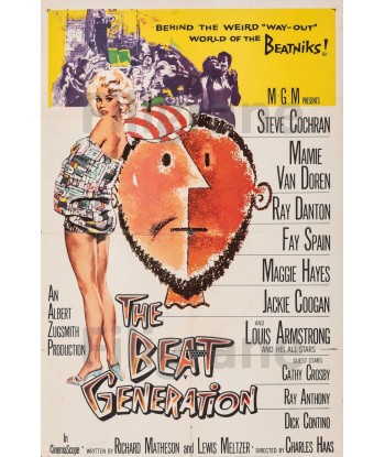 THE BEAT GENERATION FILM Rinp-POSTER/REPRODUCTION d1 AFFICHE VINTAGE En savoir plus