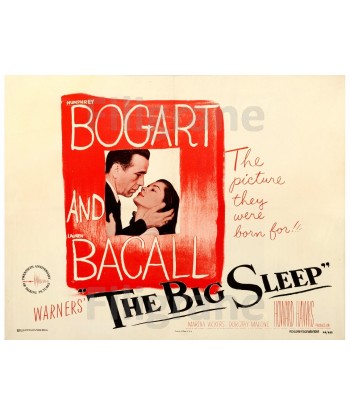 THE BIG SLEEP FILM Rhvy-POSTER/REPRODUCTION d1 AFFICHE VINTAGE meilleur choix