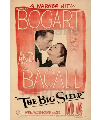 THE BIG SLEEP FILM Rvaq-POSTER/REPRODUCTION d1 AFFICHE VINTAGE offre 