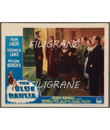 THE BLUE DAHLIA FILM Rqzk-POSTER/REPRODUCTION d1 AFFICHE VINTAGE pas cher chine