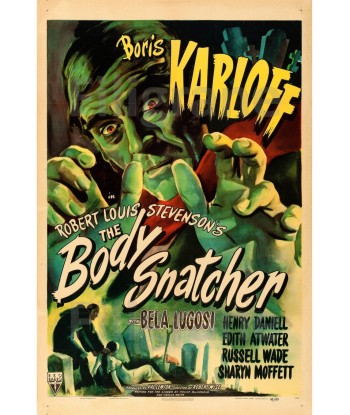 THE BODY SNATCHER FILM Rduo-POSTER/REPRODUCTION d1 AFFICHE VINTAGE pas cher