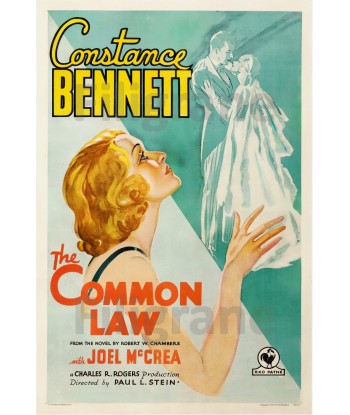 THE COMMON LAW FILM Rffr-POSTER/REPRODUCTION d1 AFFICHE VINTAGE la livraison gratuite