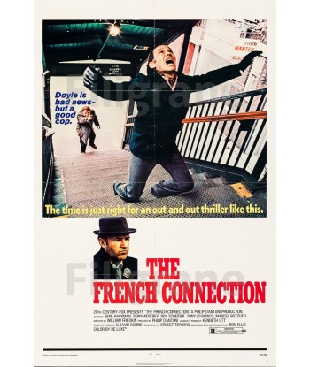 THE FRENCH CONNECTION FILM Rfua-POSTER/REPRODUCTION d1 AFFICHE VINTAGE 50-70% off 