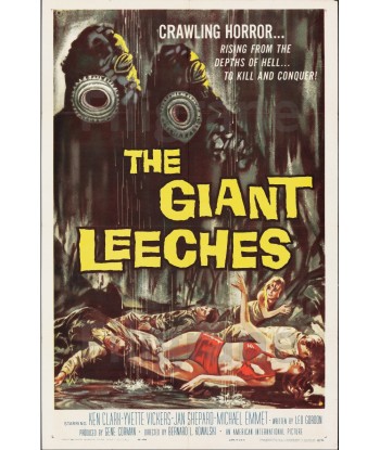 THE GIANT LEECHES FILM Rcsn-POSTER/REPRODUCTION d1 AFFICHE VINTAGE à prix réduit toute l'année