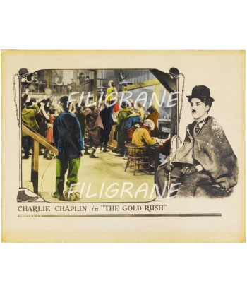 THE GOLD RUSH FILM CHAPLIN Rwzm-POSTER/REPRODUCTION d1 AFFICHE VINTAGE À commander