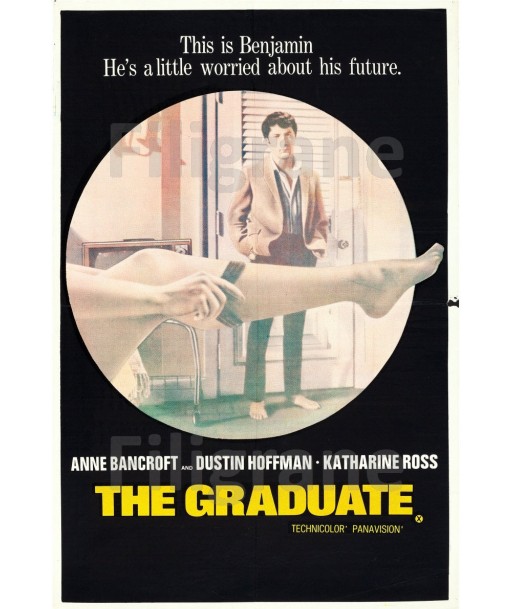 THE GRADUATE FILM Rark-POSTER/REPRODUCTION d1 AFFICHE VINTAGE les ctes