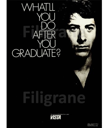 THE GRADUATE FILM Rbxt-POSTER/REPRODUCTION d1 AFFICHE VINTAGE shop