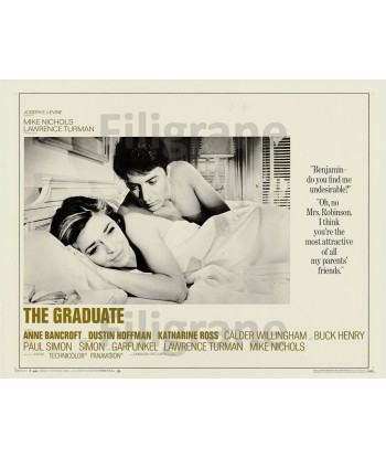 THE GRADUATE  FILM  Rrzd-POSTER/REPRODUCTION d1 AFFICHE VINTAGE Le MVP de beaucoup