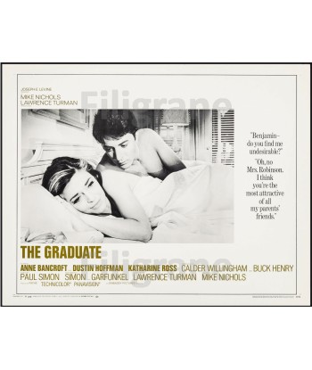 THE GRADUATE FILM Ruhu-POSTER/REPRODUCTION d1 AFFICHE VINTAGE de pas cher