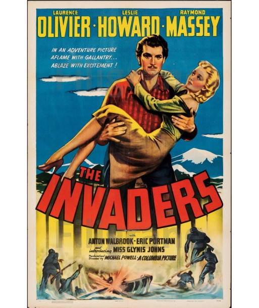 THE INVADERS FILM Rvol-POSTER/REPRODUCTION d1 AFFICHE VINTAGE 50% de réduction en Octobre 2024