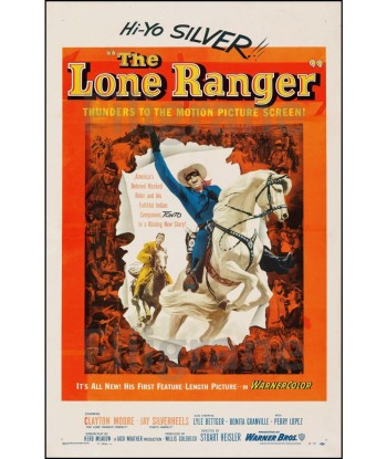 THE LONE RANGER FILM Rmlf-POSTER/REPRODUCTION d1 AFFICHE VINTAGE En savoir plus