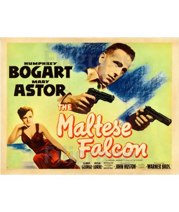 THE MALTESSE FALCON FILM Rbha-POSTER/REPRODUCTION d1 AFFICHE VINTAGE de pas cher