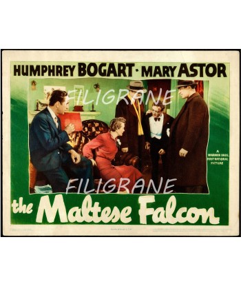 THE MALTESSE FALCON FILM Rnad-POSTER/REPRODUCTION d1 AFFICHE VINTAGE acheter en ligne