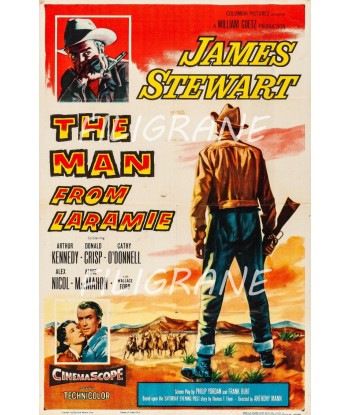 THE MAN from LARAMIE FILM Rgqj-POSTER/REPRODUCTION d1 AFFICHE VINTAGE pas cher chine