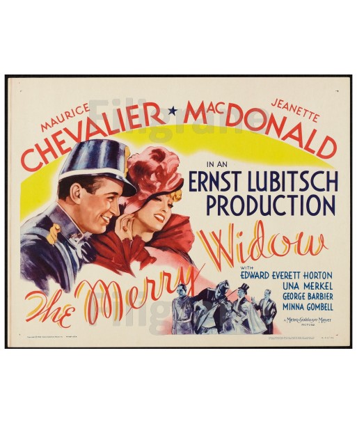 THE MERRY WIDOW FILM Rnvk-POSTER/REPRODUCTION d1 AFFICHE VINTAGE Comparez et commandez 