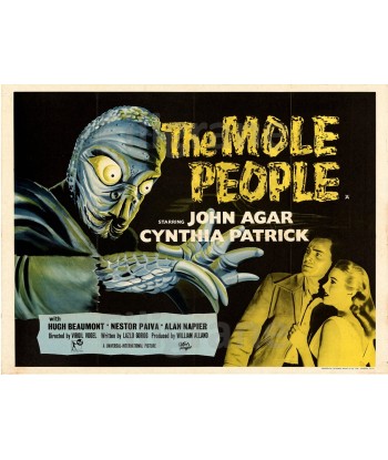 THE MOLE PEOPLE FILM Rfxm-POSTER/REPRODUCTION d1 AFFICHE VINTAGE Voir les baskets