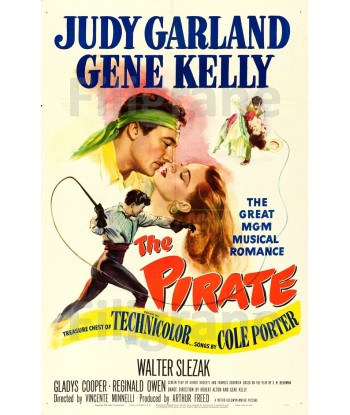 THE PIRATE FILM Rgbw-POSTER/REPRODUCTION d1 AFFICHE VINTAGE acheter