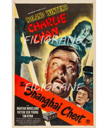 THE SHANGHAÏ CHEST FILM Rrpk-POSTER/REPRODUCTION d1 AFFICHE VINTAGE pas chere